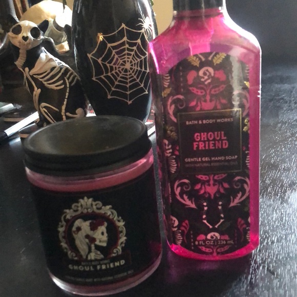 Bath & Body Works Other - BBW Ghoul Friend candle & hand soap